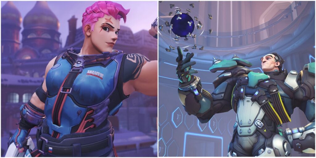 Overwatch 2 tanks Zarya and Sigma in Season 18