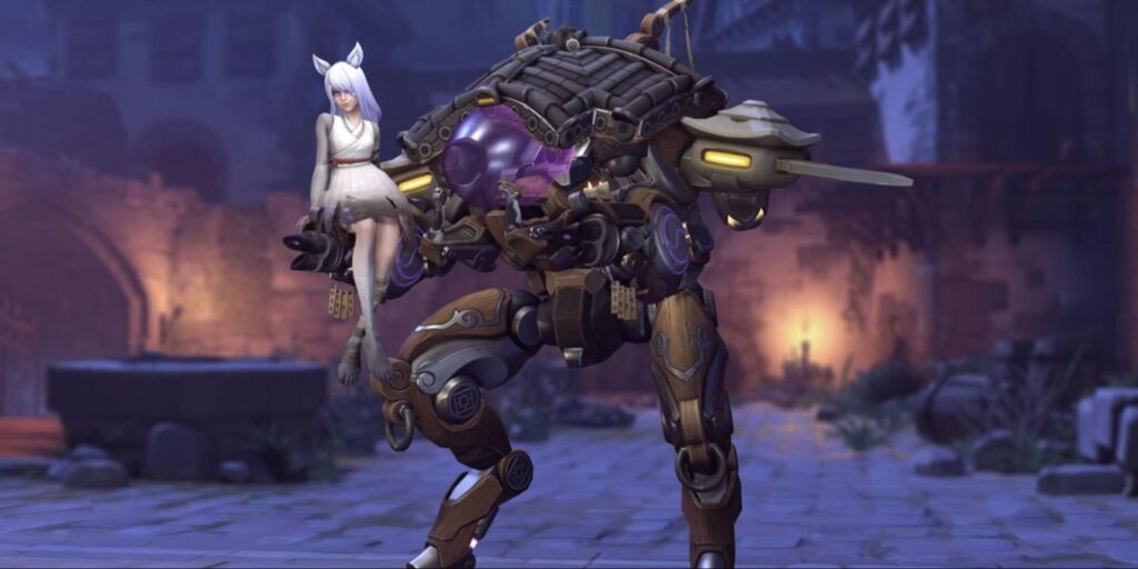 D.Va siys on futuristic robot's arm